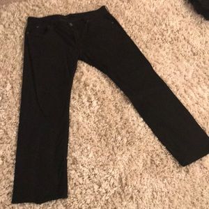 Men’s guess black jeans 38x30 regular straight